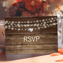 Rustikales Holz Land Mason Jar Lights Hochzeit