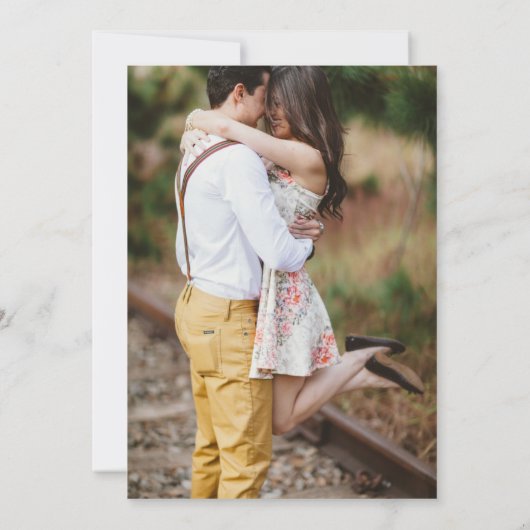 Rustikales Holz Land Mason Jar Lights Hochzeitssem Einladung (Rückseite)