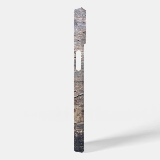 Rustikales Holz Maskuline Holz iPhone Case (Rückseite / Rechts)