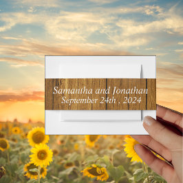 Rustikales Holz Mason Jar hanging Lights Einladungsbanderole