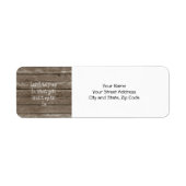 Rustikales Holz mit Christlichem Zitat (Vorne)