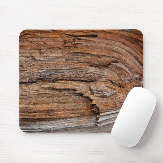 Rustikales Holz Mousepad (Mit Mouse)