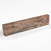 Rustikales Holz Namensplakette