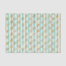 Rustikales Holz Pastel Blauer Hütte Shabby Chic Seidenpapier