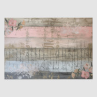 Rustikales Holz, pastellfarbene Blume