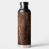 Rustikales Holz personalisierter Wärmeschwäscher Trinkflasche (Rechts)