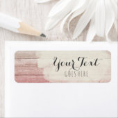 Rustikales Holz Rosa Ombre Shabby Hütte Chic (Insitu)