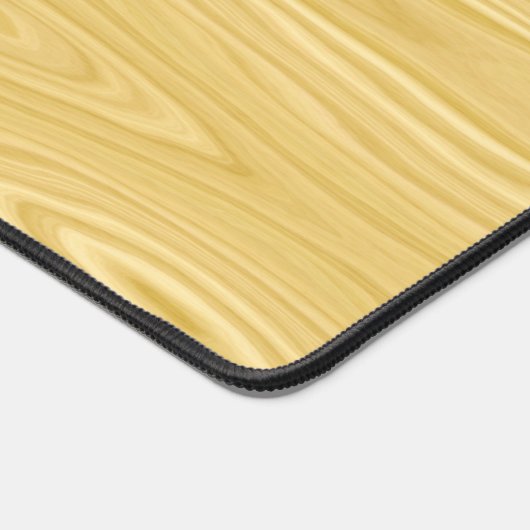 rustikales Holz Schreibtischunterlage (Ecke)