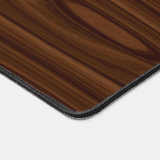 rustikales Holz Schreibtischunterlage (Ecke)