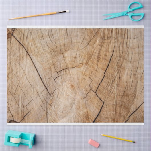 Rustikales Holz Seidenpapier (Basteln)