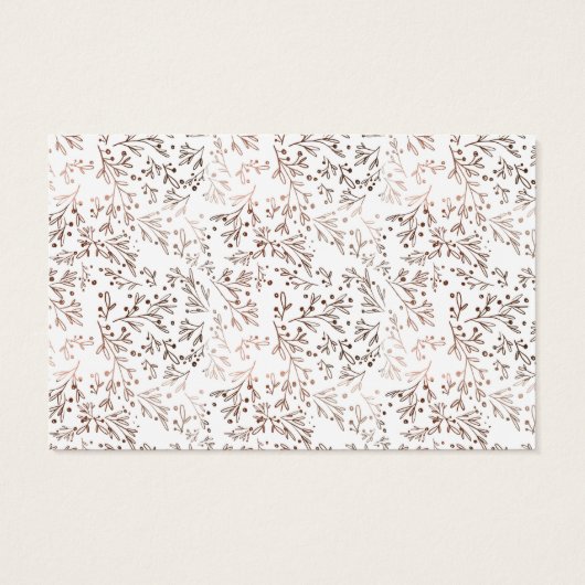 Rustikales Holz Slice Kupfer Geschenk Registrierun (Rückseite)