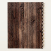 Rustikales Holz Sonnenblumen Cowgirl Boots Kaffee Planer (Rückseite)