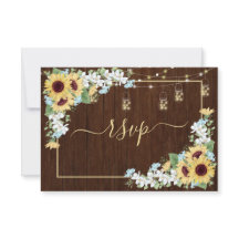 Rustikales Holz Sonnenblumen Dusty Blue Floral