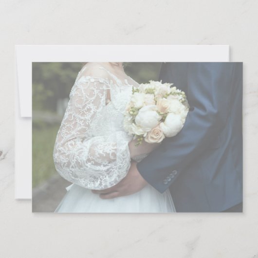 Rustikales Holz, Streichellichter Hochzeit danke K Einladung (Rückseite)