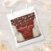 Rustikales Holz-String Lichter Bäume Hochzeit Viel Geschenktütchen (Ausgeschnitten)