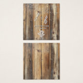 Rustikales Holz String Lights Mason Jar Speichern (Vorne & Hinten)