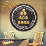 Rustikales Holz Tone Grain Cheers n Biere trinken Dartscheibe<br><div class="desc">Gemütliches Leben. Rustikales Holz Tone Grain Cheers n Biers trinken Bier Dart Board. Das vielfältige Maisloch Set ist perfekt für Ihren Anlass und macht das perfekte personalisierte Geschenk, es ist ideal für Abschluss Hochzeiten, Partys, Familienfeiern und einfach nur für den Alltag. Unsere einfach zu bedienende Vorlage macht das Personalisieren von...</div>