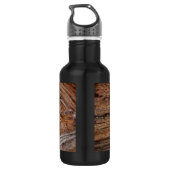Rustikales Holz Trinkflasche (Rückseite)
