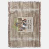 Rustikales Holz-u. Decke (Vorderseite Vertikal)