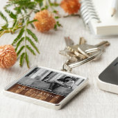 Rustikales Holz u. feenhafte Schlüsselanhänger (Seite)