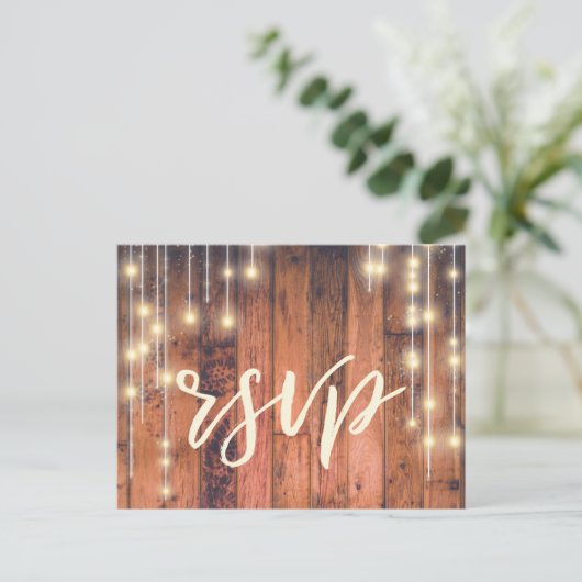 Rustikales Holz | UAWG Postkarte (Stehend Vorderseite)