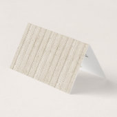 Rustikales Holz und Bohemische Aquarellblume Viele (Rückseite)