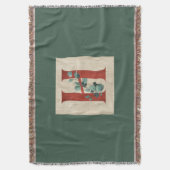 Rustikales Holz und Eukalyptus Letter H Decke (Vorderseite Vertikal)