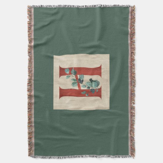 Rustikales Holz und Eukalyptus Letter H Decke (Vorderseite Vertikal)