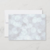 Rustikales Holz und Land Hirsche Weihnachten Save  Einladung (Rückseite)