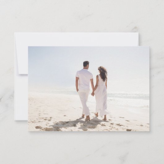 Rustikales Holz und Lichter Dankeskarte (Rückseite)