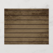 Rustikales Holz und Lichter raten, wer spielt Flyer (Hinten)