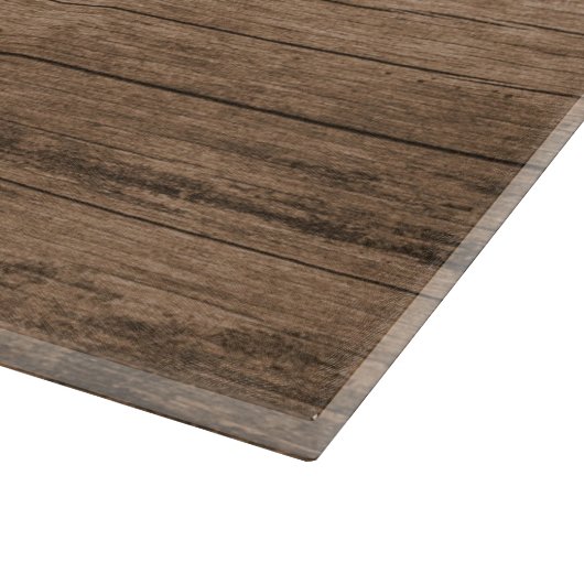 Rustikales Holz und Marmor Familienname Mit Monogr Schneidebrett (Ecke)