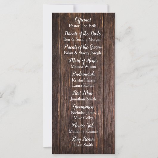 Rustikales Holz und Sonnenblumen | HOCHZEIT IM HER (Rückseite)