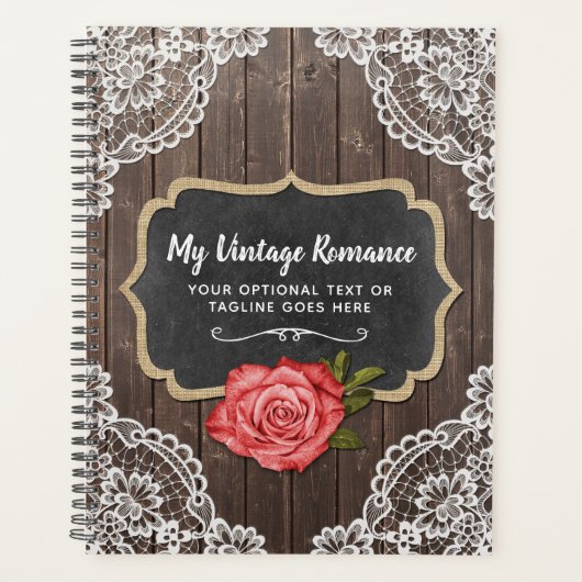 Rustikales Holz und Spitzen-Halbpension Landchic Planer (Vorderseite)