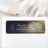 Rustikales Holz verzauberter Wald & Lichter Hochze (Insitu)