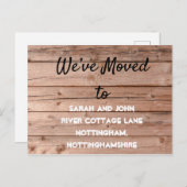 Rustikales Holz Wir haben neue Ankündigung der Zuh (Vorne/Hinten)