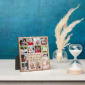 Rustikales Holz Wir Liebe Sie Oma 14 FotoCollage Fotoplatte (InSitu)