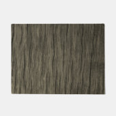 Rustikales Holzaussehen Muster Tür Mat Fußmatte (Vorderseite)