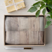 Rustikales Holzdekutationspapier Seidenpapier (Geschenk)