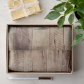 Rustikales Holzdekutationspapier Seidenpapier (Geschenk)