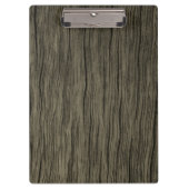 Rustikales hölzernes Blick-Muster-Klemmbrett Klemmbrett (Vorderseite)