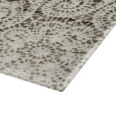 Rustikales hölzernes Blick-und Schneidebrett (Ecke)