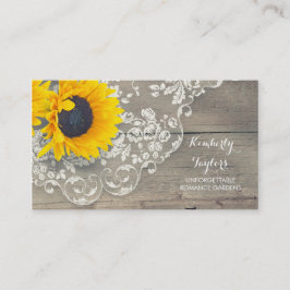 Rustikales hölzernes Vintages Lave und Visitenkarte