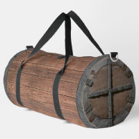 Rustikales Holzfass