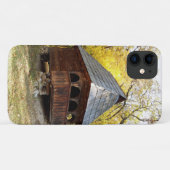 Rustikales Holzhaus Pioneer Life Case-Mate iPhone Hülle (Rückseite (Horizontal))