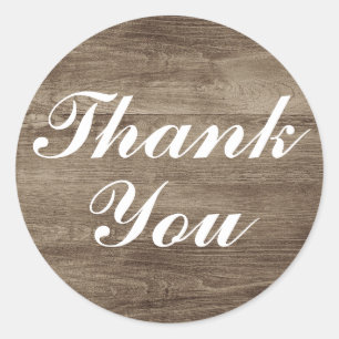Rustikales Holzhaus Stall Elegant Vielen Dank Runder Aufkleber
