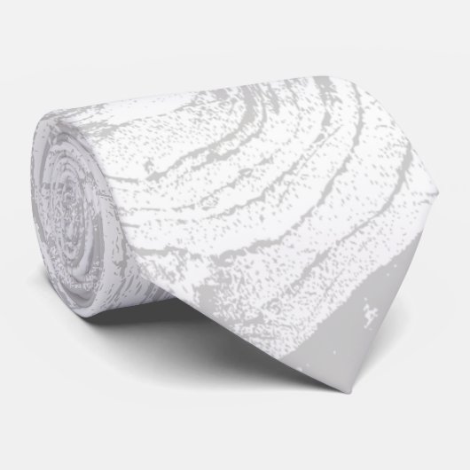 Rustikales Holzkörnchen Holz Landschaftssonne Krawatte (Gerollt)