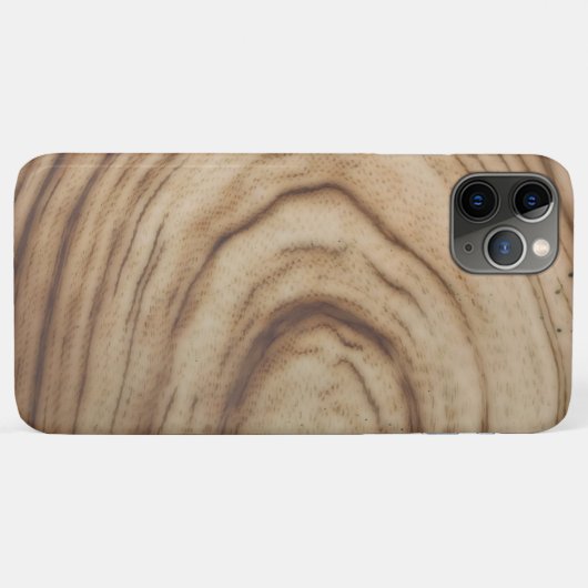 Rustikales Holzkörnchen Minimal Elegante Hochzeit Case-Mate iPhone Hülle (Rückseite (Horizontal))