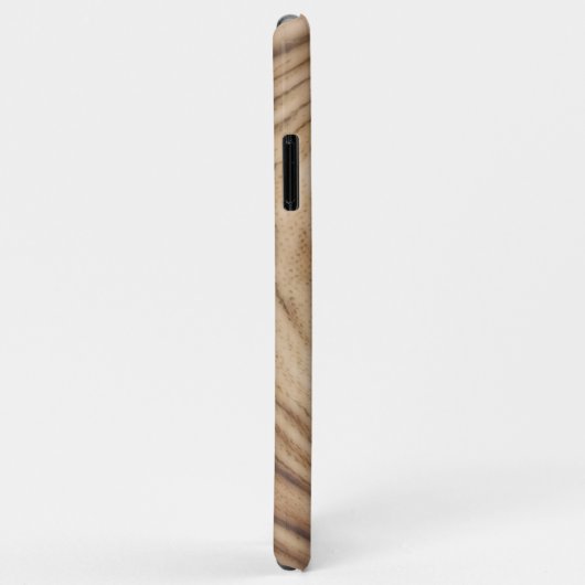 Rustikales Holzkörnchen Minimal Elegante Hochzeit Case-Mate iPhone Hülle (Hinten/Rechts)