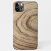 Rustikales Holzkörnchen Minimal Elegante Hochzeit Case-Mate iPhone Hülle (Rückseite)